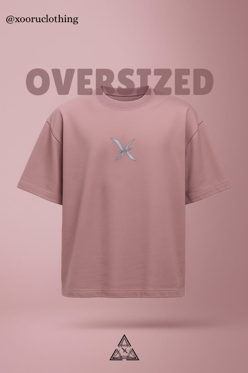 XOORU BABY PINK SHIRT